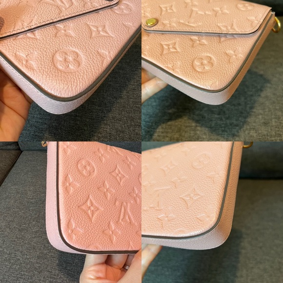 Louis Vuitton Pochette Felicie Empreinte Rose Poudre - Picture 9 of 17